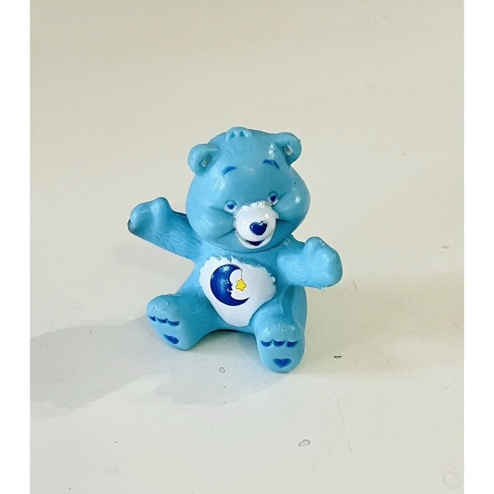 Vintage‎ Care Bear Bears 1983 Bed Time Bear Figure Kenner Blue